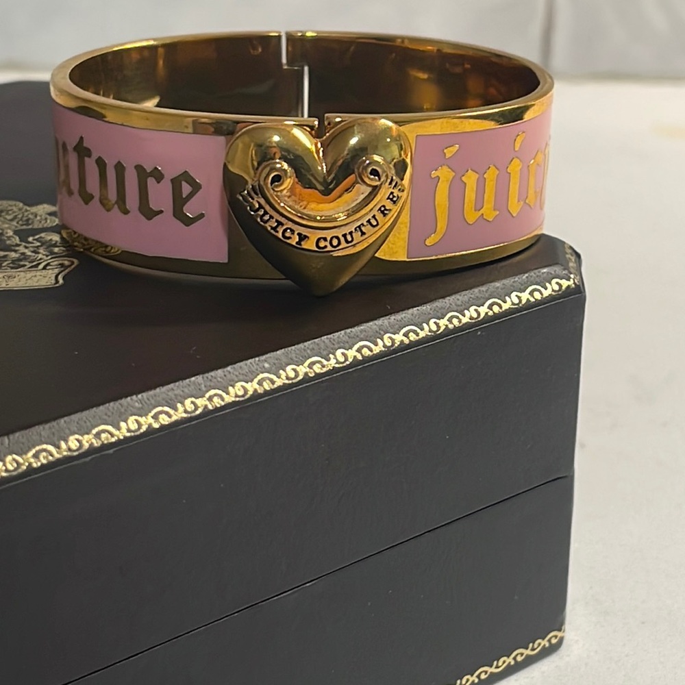 Juicy Couture Bracelet - Gold and Pink